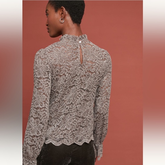 Anthropologie - Delano Lace Top size medium - Picture 3 of 4